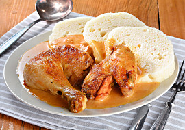 Pečené kuřátko na paprice