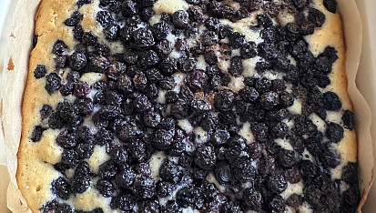 Bublanina z kefíru, Borůvková ♥️