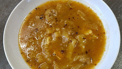 Dršťková polévka