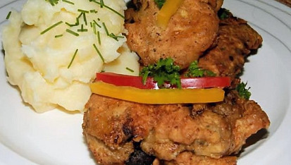 Králičí játra v těstíčku