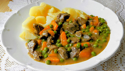 Kuřecí maso  na šalvěji s mrkví