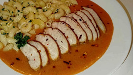 Kuřecí prsa na paprice trochu jinak