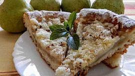 Kynutý hruškový koláč