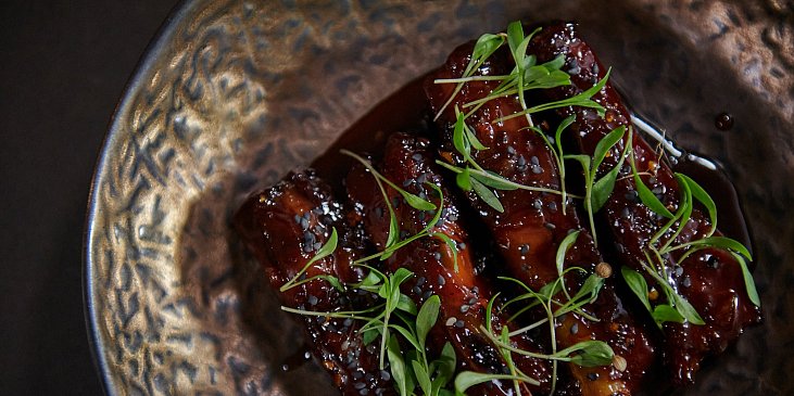 Vepřová žebra ve sladkokyselé omáčce podle Khanha Taa