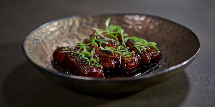 Vepřová žebra ve sladkokyselé omáčce podle Khanha Taa