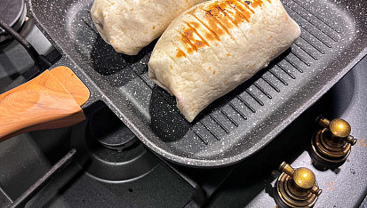 Hovězí kebab s dresinky