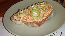 Jednoduchá pomazánka z vařené mrkve