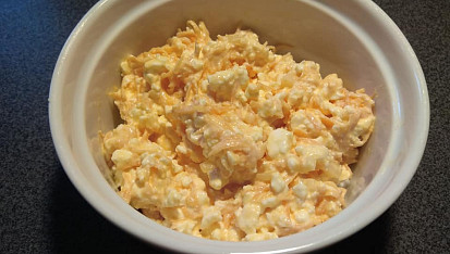 Mrkvovo-celerová pomazánka s tvarohem