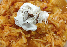 Mrkvový salát s pomerančem a smetanou (Moc dlouho takhle nevydržel😉🍊🥕🍎🍋‍🟩)