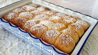 Nadýchané buchty s dvojitou náplní