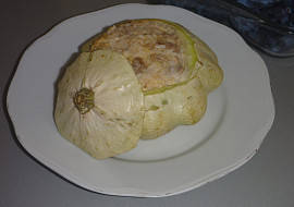 Plněný patizon mletým masem