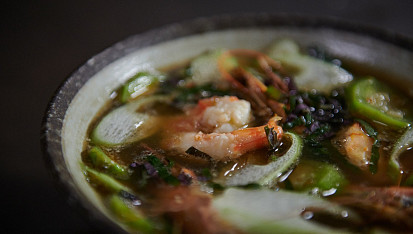 Polévka z krevet podle Khanha Taa