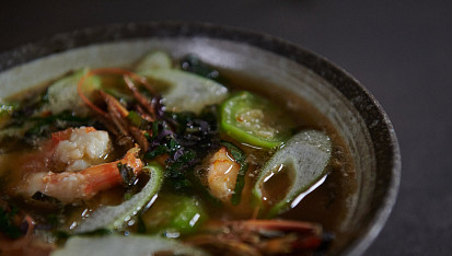 Polévka z krevet podle Khanha Taa