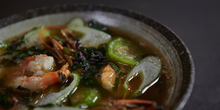 Polévka z krevet podle Khanha Taa