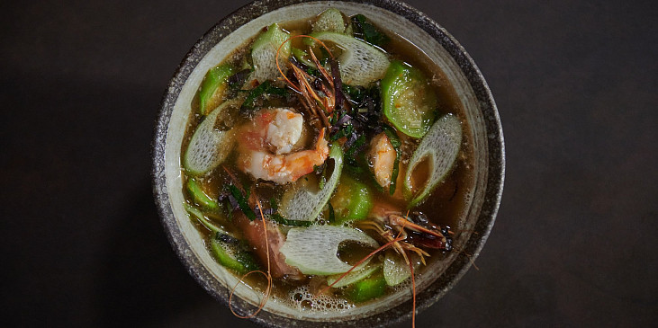 Polévka z krevet podle Khanha Taa