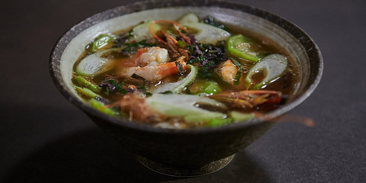 Polévka z krevet podle Khanha Taa