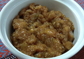 Pomazánka z pečeného lilku