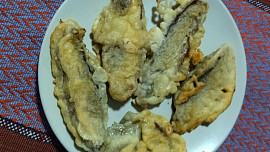 Houby v česnekovém těstíčku