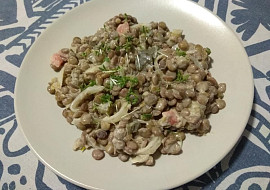 Jednoduchý čočkový salát