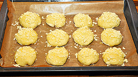 Koláčky máčené v rumu