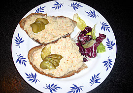 Nadýchaná pomazánka z červené čočky