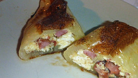 Plněné papriky se sýrem