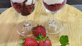 Tvarohový dezert do skla