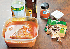 Vepřová pečeně s jablky