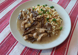 Vepřové na houbách