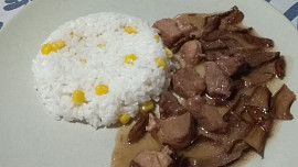 Vepřové na houbách