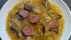 Zelňačka s houbami