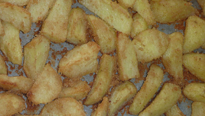 Brambory opečené se strouhankou (islandské)