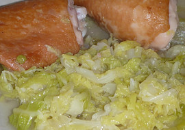 Dušená kapusta s bramborem