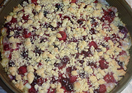 Hrníčkový ovocný koláč