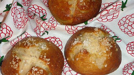 Louhované kaštánky se starým těstem