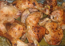 Pečená kuřecí stehna II