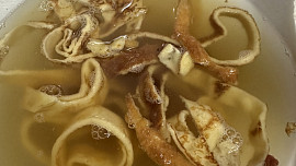 Fritátové nudle  (vložka do polévky)