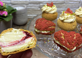 Křupavé krakelínky (Choux au craquelin)