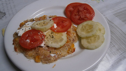 Placky se sýrem cottage