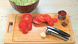 Plněné kapustové závitky s mletým masem