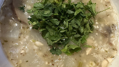 Polévka z pohanky a hub, Pohanková ♥️