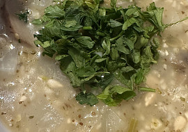 Polévka z pohanky a hub (Pohanková ♥️)