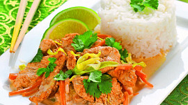 Thajské kuře s kokosovým mlékem