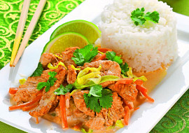 Thajské kuře s kokosovým mlékem