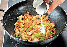 Thajské kuře s kokosovým mlékem