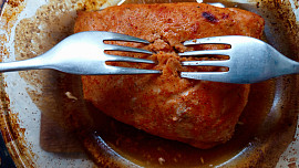 Trhané kuřecí šťavnaté prso