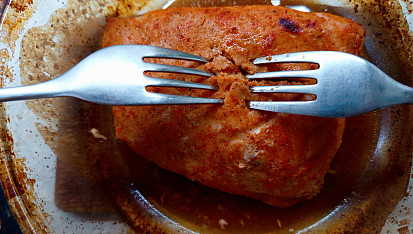 Trhané kuřecí šťavnaté prso