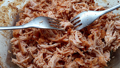 Trhané kuřecí šťavnaté prso