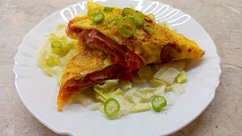 Vaječná plněná omeleta