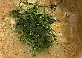 Celerová polévka s nivou (CELEROVÁ ♥️)